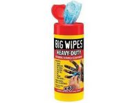 Серветки чистячі промислові 17 см х 25 см туба 48 шт BIG WIPES INDUSTRIAL "+" (20294008)
