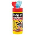 Серветки чистячі промислові 17 см х 25 см туба 48 шт BIG WIPES INDUSTRIAL "+" (20294008)