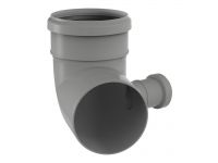 Колено с боковым отводом правое HTB Ø110/50 87°/67° R Valsir S.p.A. (VS0552003)