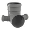 Колено с боковыми отводами HTB Ø110/50/50 67°/30° Valsir S.p.A. (VS0556003)