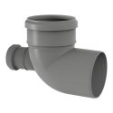 Коліно з верхнім відводом HTB Ø110/50 87°/30° Valsir S.p.A. (VS0551001)