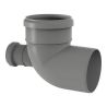 Коліно з верхнім відводом HTB Ø110/50 87°/30° Valsir S.p.A. (VS0551001)