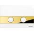 Клавіша (механіка) TROPEA S P5 ABS пластик GOLD/WHITE Valsir S.p.A. (VS0869404)
