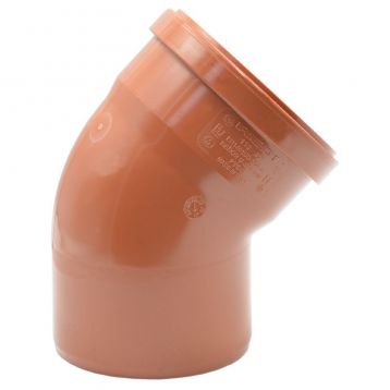 0122591 Коліно (зовнішня каналізація) 250 45° PVC (Ral 8023) REDI s.p.a.