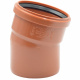 Колено (наружная канализация) Ø315 15° PVC (Ral 8023) REDI s.p.a. (0103091)