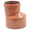 Эксцентричный переходник (наружная канализация) Ø160-250 PVC (Ral 8023) REDI s.p.a. (0514651)
