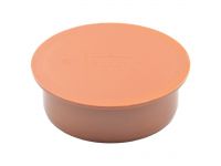 066110E Заглушка (зовнішня каналізація) 110 PVC (Ral 8023) REDI spa