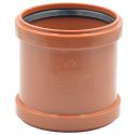 Муфта надвижная наружная канализация Ø110 PVC (Ral 8023) REDI s.p.a. (061115E)