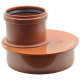 0534851 Перехідник плоский (зовнішня каналізація) 160-315 PVC (Ral 8023) REDI spa