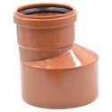 Эксцентричный переходник наружная канализация Ø160-200 PVC (Ral 8023) REDI s.p.a. (051405E)