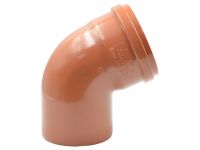 013165E Колено (наружная канализация) 160 67° PVC (Ral 8023) REDI s.p.a.