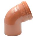 Колено (наружная канализация) Ø160 67° PVC (Ral 8023) REDI s.p.a. (013165E)