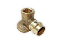 685U Колено латунное настенное под пресс Ø18 х 1/2" В AESPRES UNIKO® RM (685102018U)
