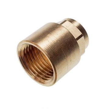 94270g Муфта Ø88,9 х 3" В (бронза) SANHA (14270893)