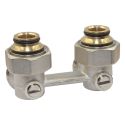 Кран нижнього підключення сталевого радіатора Ø3/4" x 3/4" кутовий Caleffi S.p.a. (301153)