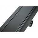 Решетка PLAIN BLACK нержавеющая полированная L800 мм Capricorn SA (9-2995-800-00-35-10)