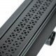 Решетка ORIENT BLACK нержавеющая полированная L700 мм Capricorn S.A. (9-2991-700-00-35-10)