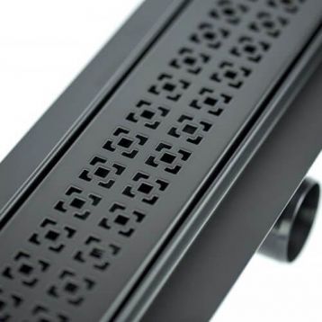 Решітка ORIENT BLACK нержавіюча полірована L700 мм Capricorn S.A. (9-2991-700-00-35-10)