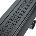 Решітка ORIENT BLACK нержавіюча полірована L700 мм Capricorn S.A. (9-2991-700-00-35-10)