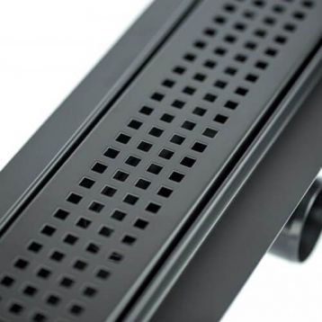 Решітка CUBE BLACK нержавіюча полірована L700 мм Capricorn S.A. (9-2994-700-00-35-10)