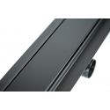 Решетка PLAIN BLACK нержавеющая полированная L900 мм Capricorn SA (9-2995-900-00-35-10)