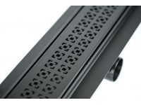 Решетка ORIENT BLACK нержавеющая полированная L800 мм Capricorn S.A. (9-2991-800-00-35-10)