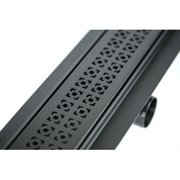 Решетка ORIENT BLACK нержавеющая полированная L900 мм Capricorn S.A. (9-2991-900-00-35-10)