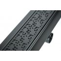 Решетка STONE BLACK нержавеющая полированная L700 мм Capricorn SA (9-2965-700-00-35-10)