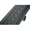 Решітка STONE BLACK нержавіюча полірована L700 мм Capricorn S.A. (9-2965-700-00-35-10)