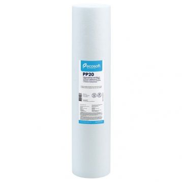 Картридж из вспененного полипропилена 4,5 х 20" 20 мкм (типа ВВ20) ECOSOFT/FILTER1 (CPV452020ECO / CPV45202F1)