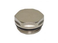 Заглушка ХРОМ Ø1/2" С (уплотнение EPDM) Marvit Spa (103100241)