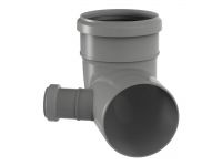 Колено с боковым отводом левое HTB Ø110/50 87°/67° L Valsir S.p.A. (VS0554003)