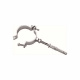 355 Хомут стальной PRATIKO® 3/8" Ø16÷18 мм с кронштейном M8 x 100 мм RM (355308000)