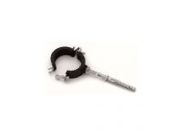 355/G Хомут прорезиненный стальной PRATIKO® 1/2" Ø21÷23 мм с кронштейном M8 x 100 мм RM (355102001)