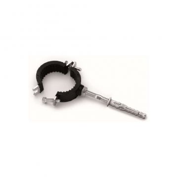 355/G Хомут прогумированный стальной PRATIKO® 1 1/4" Ø42÷45 мм с кронштейном M8 x 100 мм RM (355114001)