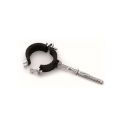 355/G Хомут прорезиненный стальной PRATIKO® 1 1/4" Ø42÷45 мм с кронштейном M8 x 100 мм RM (355114001)
