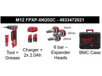 NEW Инструмент расширительный M12 10 бар Ø16, 20, 25 мм + смазчик Uponor GmbH (1119379)