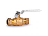 Кран для медной трубы MISSOURI Ø22 цанговый -10°C/+120°C Idrosanitaria Bonomi (79660122W)