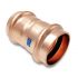 683/000U Муфта "непроходимая" медная под пресс Ø42 AESPRES UNIKO® RM (683042000U)