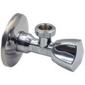 Кран вентильный для сантехприборов Ø1/2" х 1/2" треугольная ручка VA Albertoni srl (C428685)