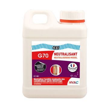 G70 Жидкость для нейтрализации кислотности Neutralisant 1 л GEB SAS (870126/872621)