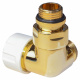 Термоклапан трехосный GOLD Ø1/2" х 24-19 DX (правый) CORNER Carlo Poletti Srl (V75111HDX)