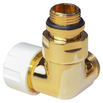 Термоклапан трехосный GOLD Ø1/2" х 24-19 DX (правый) CORNER Carlo Poletti Srl (V75111HDX)