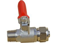 Кран 1/4 "С x 3/8" трубка для систем обратного осмоса Kinetico (265100)