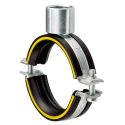 154832 Хомут (без шпильки) Single bossed clamp DÄMMGULAST yellow Ø 200мм (197-203) 1/2 у.е. MÜPRO