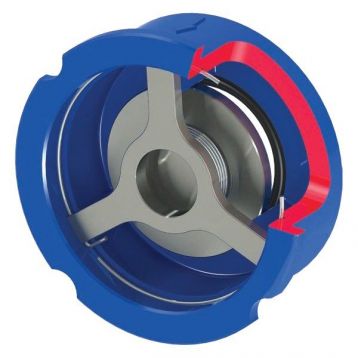 Міжфланцевий зворотний клапан DN50 NBR -10/+100°C Brandoni S.p.A. W6.0 (W6.02005016CA)