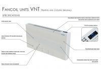 3584776100003 Фанкойл (опалення/охолодження) VNT 6000 LEFT Cordivari srl
