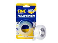 Стрічка двохстороння MAXPOWER 19 мм х 2 м прозора (блістер) HPX (HT1902)