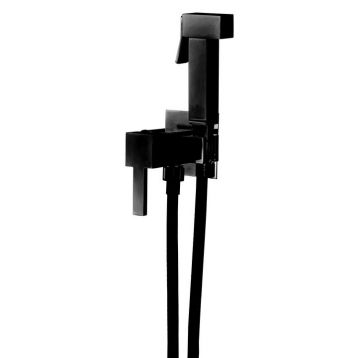 Комплект гигиенический BLACK VIOLA (лейка + смеситель) ISA Idrosanitaria Spa (22685 NER)