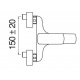 ACQUAVIVA Смеситель для ванны (VV103110/1CR)